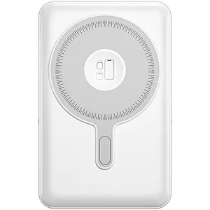 New Arrival 3-in-1 Wireless Magnetic Power Bank With Bracket and Built-in Cable Digital Display